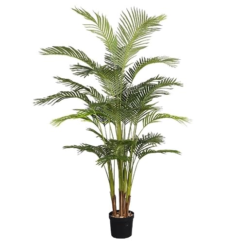 Künstlicher Baum, groß, künstlicher Baum für Innen- und Außenbereich, Dekoration, Pflanzen im Topf für Zuhause, Büro, perfektes Einweihungsgeschenk, Heimpflanzen (Größe: 210 cm) von NTIYOU