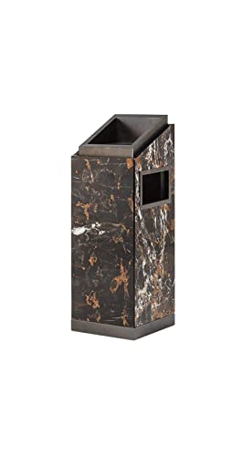 Mülleimer Mülleimer Abfalleimer Robuster Abfalleimer und Recycling 2 in 1 mit Aschenbecher Abfallkörbe für den Hotelbau Square Mall Küchenzeile von NTIYOU