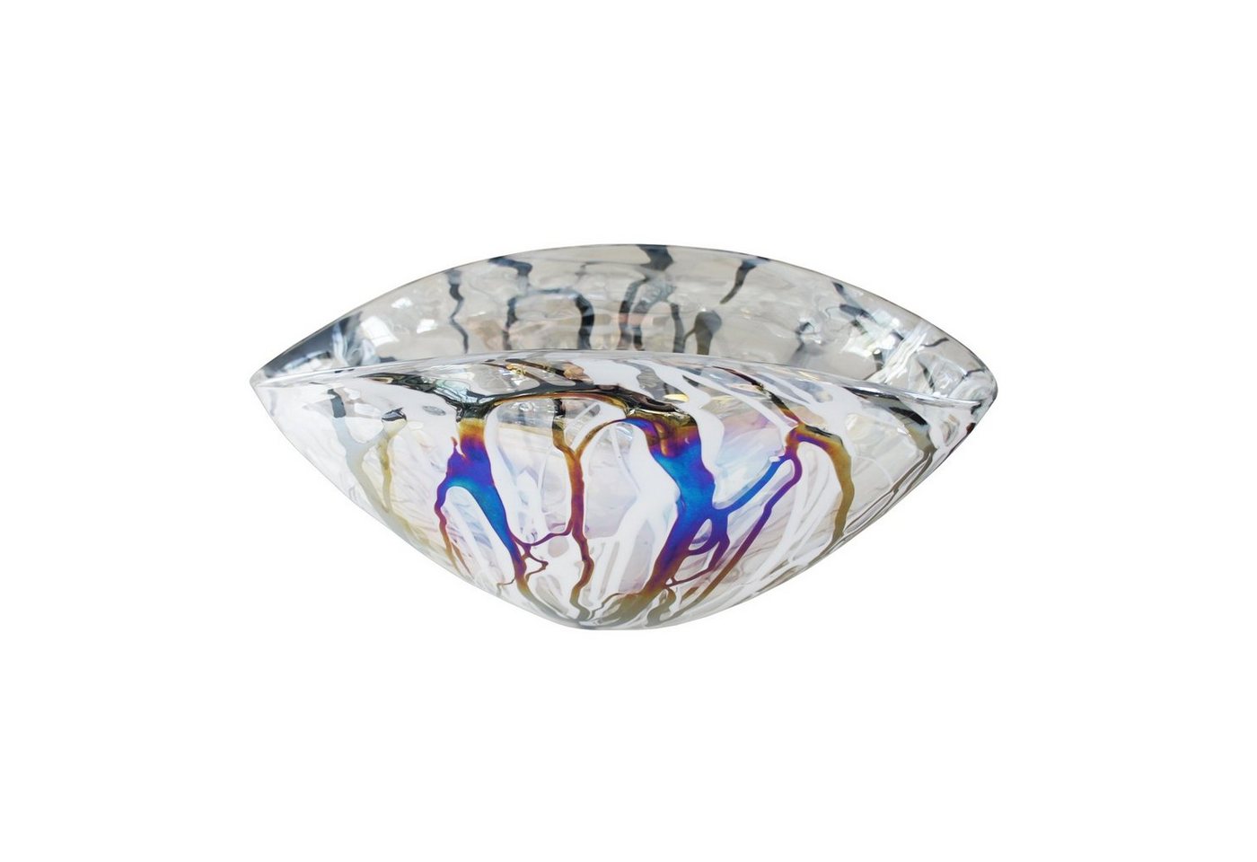 NTK-Collection Dekoschale Glasschale Colore Ceres (Stück, 1 St., 1 Schale), Dekoschale von NTK-Collection