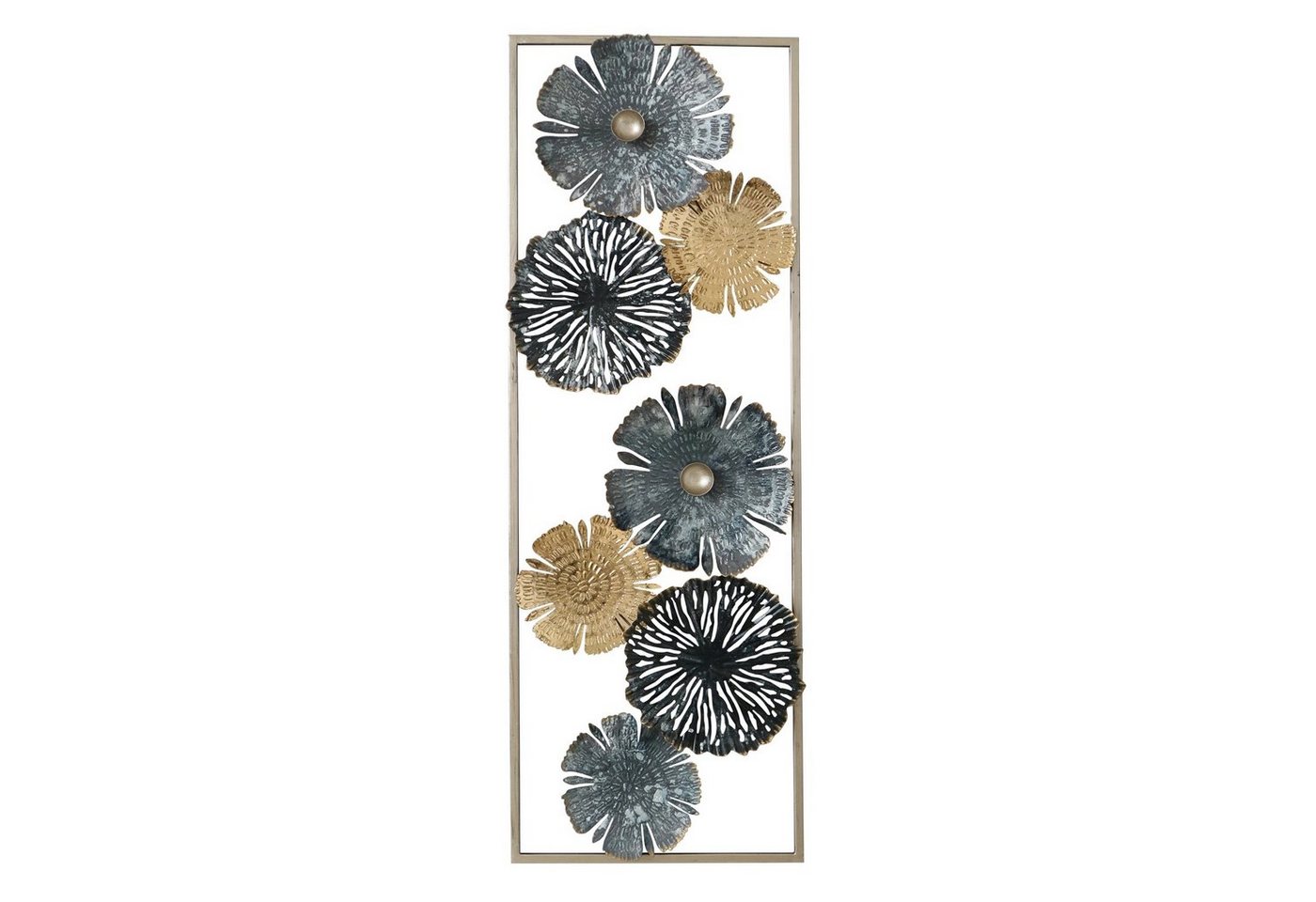 NTK-Collection Wanddekoobjekt Wanddeko Silhouette Harmony (Stück, 1 St., 1 Wanddeko), Wandbild Metall 3D-Optik von NTK-Collection