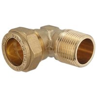 Klemmverschraubung für Kupferrohre - Winkel 15 mm x 1/2'' AG für Heizung und Trinkwasser Klemmverschraubung für Kupferrohre - Winkel 15 mm x 1/2'' AG für Heizung und Trinkwasser von NTM