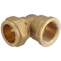 Klemmverschraubung für Kupferrohre - Winkel 22 mm x 3/4'' IG für Heizung und Trinkwasser von NTM