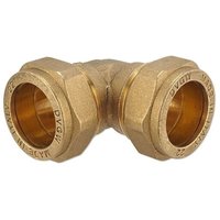 Klemmverschraubung für Kupferrohre - Winkel 28 x 28 mm für Heizung und Trinkwasser von NTM