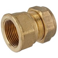 Klemmverschraubung für Kupferrohre - gerade 22 mm x 1/2'' IG für Heizung und Trinkwasser Klemmverschraubung für Kupferrohre - gerade 22 mm x 1/2'' IG für Heizung und Trinkwasser von NTM