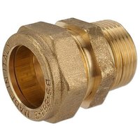 Klemmverschraubung für Kupferrohre - gerade 22 mm x 3/4'' AG für Heizung und Trinkwasser Klemmverschraubung für Kupferrohre - gerade 22 mm x 3/4'' AG für Heizung und Trinkwasser von NTM