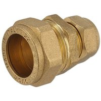 Messing-Klemmverschraubung für Kupferrohre - gerade 22 x 15 mm für Heizung und Trinkwasser Messing-Klemmverschraubung für Kupferrohre - gerade 22 x 15 mm für Heizung und Trinkwasser von NTM