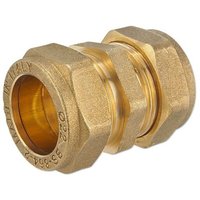 Messing-Klemmverschraubung für Kupferrohre - gerade 28 x 28 mm für Heizung und Trinkwasser Messing-Klemmverschraubung für Kupferrohre - gerade 28 x 28 mm für Heizung und Trinkwasser von NTM