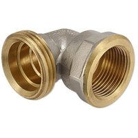Messing Winkel für Klemmringverschraubung 3/4'' Eurokonus - 1/2'' IG von NTM