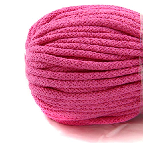 nts Nähtechnik 6mm 50m Baumwollkordel Kordel Seil in vielen Farben (pink) von nts Nähtechnik