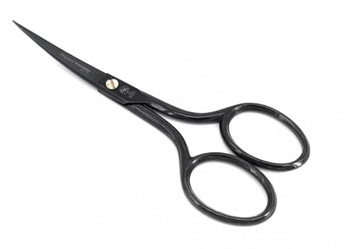 NTS-Solingen Black Edition | Schneiderschere | Stoffschere | Schere aus Karbonstahl | Schwarz Brüniert | Super Scharf | Hergestellt in Solingen | 15 cm = 6" von NTS-Solingen