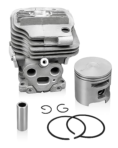 NTSUMI 51 mm Zylinder-Montage, passend für Husqvarna Power Cutter K760 II K760 Active II K770, Zylinderkolben mit Kolbenring-Set, ersetzt 581476102 581476103 von NTSUMI