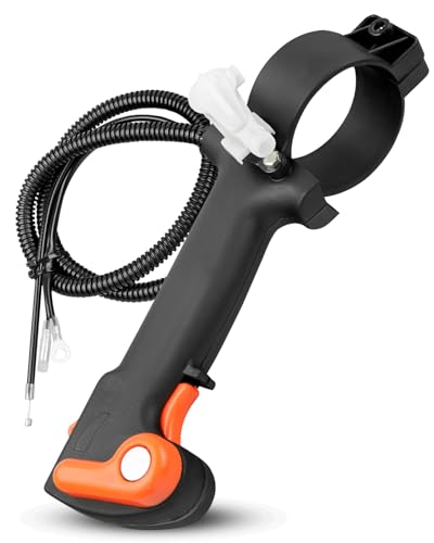 NTSUMI Drosselklappengriffkabel passend für Stihl BR340 BR380 BR420 SR420 Rucksackgebläse, Drosselklappensteuerschalter Kabelgriff Montage von NTSUMI