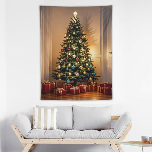 NTVOWPZO Wandteppich für Wohnzimmer, Dekoration, Wandbehang für Zimmer, Weihnachtsbaum, geschmückte Wandteppiche für Schlafzimmer, Kunstwandteppiche für Schlafzimmer, ästhetischer Hintergrund, Banner, NTVOWPZO Wandteppich für Wohnzimmer, Dekoration, Wandbehang für Zimmer, Weihnachtsbaum, geschmückte Wandteppiche für Schlafzimmer, Kunstwandteppiche für Schlafzimmer, ästhetischer Hintergrund, Banner, von NTVOWPZO