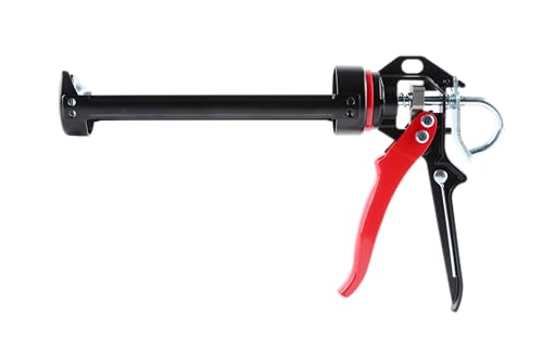 NTools HKS Deluxe Mechanische Kartuschenpresse | Kartuschenpistole mit Kraftübersetzungsverhältnis von 12:1 | Für 310 ml Dicht- und Klebstoff- Kartuschen geeignet von NTools
