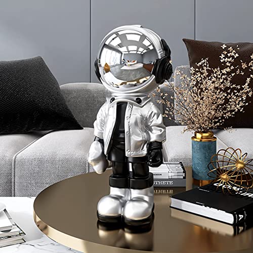 NUACOS Statuen Und Skulpturen,Astronaut Skulptur,Harz Astronaut Figur,Statue Dekor Arts-Modern Deko Wohnzimmer,Bar,BüRo,Eingang,Schlafzimmer Usw. von NUACOS