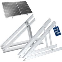 Nuasol - Halterung für Solarpanel Aufständerung bis 72 cm Flachdach pv Solarmodul von NUASOL