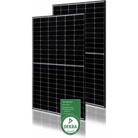 Nuasol - Monokristallines Solarmodul Black Frame 375 w Photovoltaik Solaranlage von NUASOL
