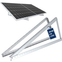 Nuasol - NuaFix Solarpanel Halterung Photovoltaik Solarmodul Balkonkraftwerk Aufständerung Flachdach 105 cm von NUASOL