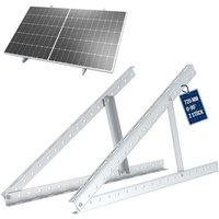 Nuasol - NuaFix Solarpanel Halterung Photovoltaik Solarmodul Balkonkraftwerk Aufständerung Flachdach 72 cm von NUASOL