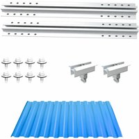 Nuasol - Photovoltaik Solarpanel Halterung Trapezblechdach Befestigung von NUASOL