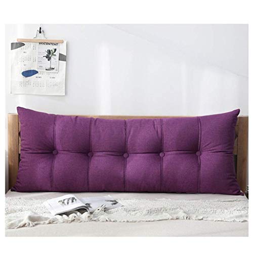 NUBAO Kopfteil-Kissen für Bett, Bett, Bett, Rückenlehne, großes Rückenkissen, Sofa-Tasche, Schlafzimmer, Doppelmatratze (Farbe: B, Größe: 180 cm) von NUBAO