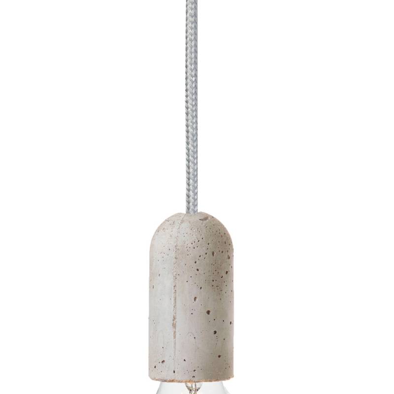 NUD Collection Base Concrete Silver Cloud T-05S Pendelleuchte Pendellampe Licht von NUD Collection