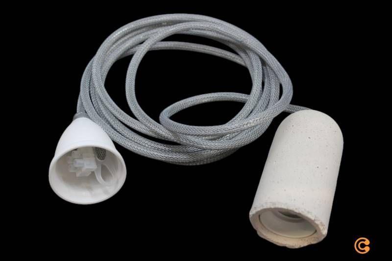 NUD Collection Base Concrete Silver Pendelleuchte Deckenlampe SIEHE TEXT/FOTO von NUD Collection