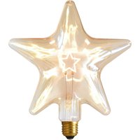 NUD Collection - LED Star Stella, E 27 / 1,1 W, gold Amber, dimmbar von NUD Collection