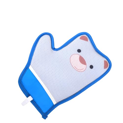 1. Doppelseitiger Fellpflege-Handschuh für Katzen, weicher Bürstenhandschuh, Haarentferner, Werkzeug zum Entfernen von langen, kurzen Haaren, Zwei-Wege-Haustierpflege-Handschuhe von NUEAYMS