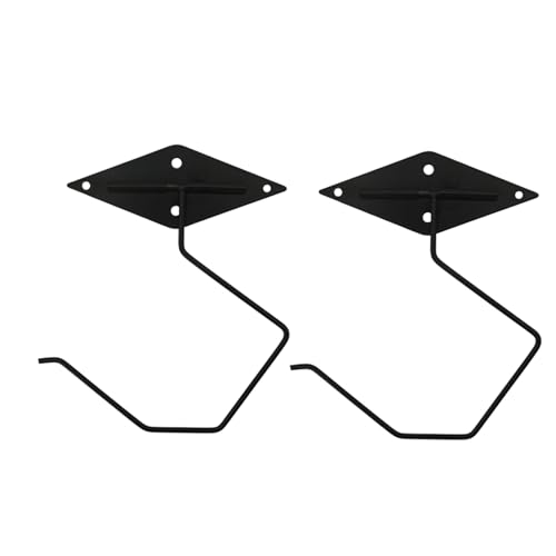 2 Stück Kleiderbügel Robust Faltbar Platzsparend Wandhalter Faltbares Design Verstellbare Obstaufhänger von NUEAYMS
