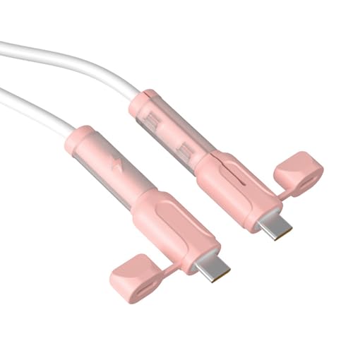 2 x Ladekabelschutz aus Silikon, Datenschutz, Kabel für dekorative Leitungsschutzwickler von NUEAYMS