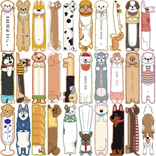 30 Stück dekorative Lesezeichen aus Papier für Scrapbooking Überraschungsverpackung von NUEAYMS