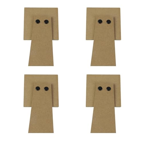4 Stück Holzbilderrahmen mit selbstklebender Rückseite für sicheren Gebrauch von NUEAYMS