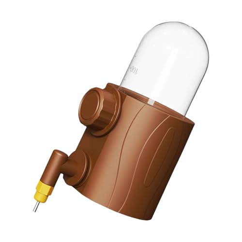 Automatischer Futterkäfig für Papageien, Trinkwasserabscheider, Hamsterflasche, lebensmittelechtes Material von NUEAYMS