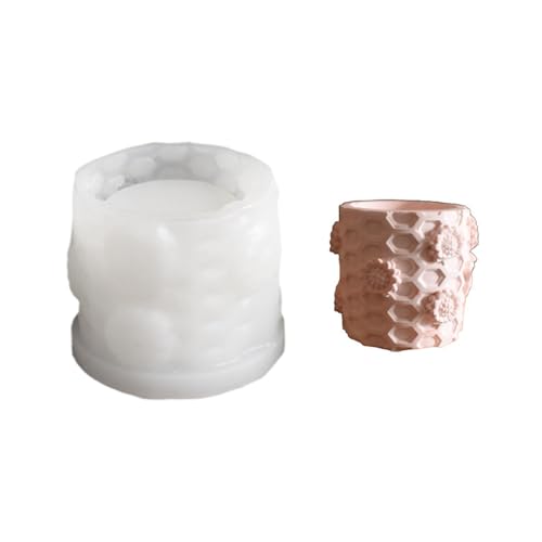 DIY Silikonform Wabenform Aufbewahrungsbox, Silikonform für Heimdekoration von NUEAYMS