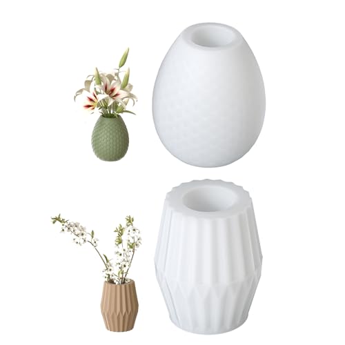 Drachenei Blumenvase, Blumenvase, Tischdekorationszubehör, dekoratives Silikonformwerkzeug von NUEAYMS