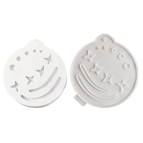 Einzigartige runde Form Silikonform für Weihnachtsdekoration, wiederverwendbare Form für handgefertigte Geschenke und Festivaldekoration Einzigartige runde Form Silikonform für Weihnachtsdekoration, wiederverwendbare Form für handgefertigte Geschenke und Festivaldekoration von NUEAYMS