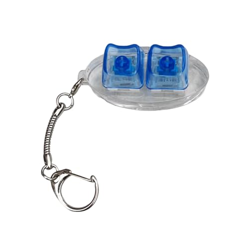 Ergonomische Tastatur mit 2 Tasten zum Anklicken, Anti-Angst, PC, Angstreduzierung, Geschenk für Büroangestellte, Spielzeug und Studenten von NUEAYMS