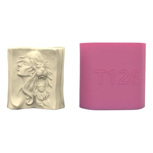 Flexible Silikonform für Desktop-Dekoration, Gesichtsvase von NUEAYMS