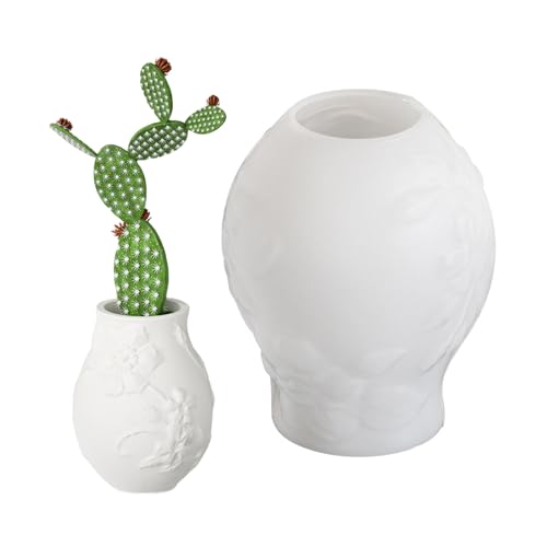 Handgefertigte Blumenrebe für einzigartige Blumentöpfe, robustes und robustes Silikon, Zementformwerkzeuge, Gipsformwerkzeuge, Heimdekoration von NUEAYMS