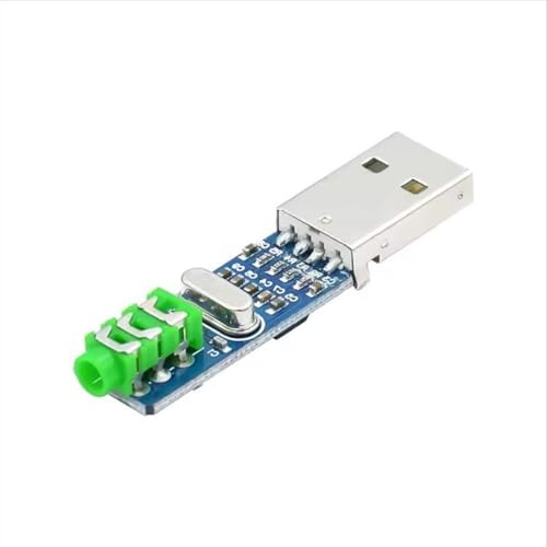 Hi-Fi USB Soundkarte Power Decodierungsmodul 5V PCM2704 Ersatz Zubehör USB Sound Decoding von NUEAYMS