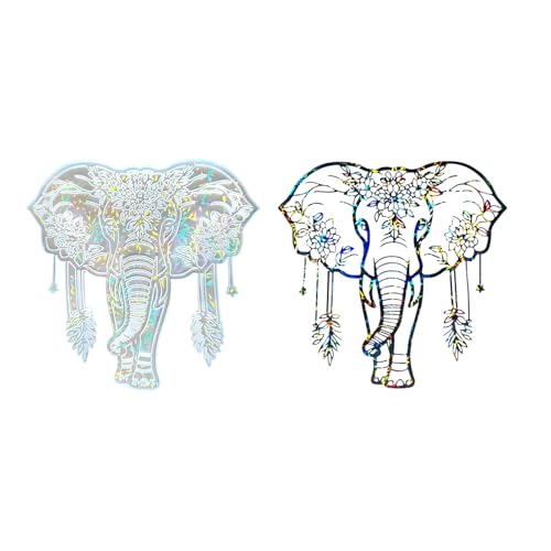 Holographische Elefantenform Silikonform Wandsticker Schmuckwerkzeuge für die Herstellung von Heimdekorationszubehör Einzigartige Geschenkform von NUEAYMS