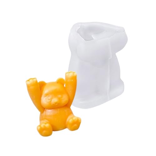 Kreative Tierform Silikonform für Desktop-Dekoration für Tiere robust aus Harz und Gips, Küchenzubehör von NUEAYMS
