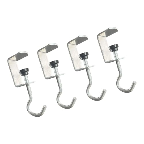 Mehrzweck-Dachtischhaken, silberfarben, 4 Stück / 6 Stück Mehrzweck-Dachtischhaken, silberfarben, 4 Stück / 6 Stück von NUEAYMS