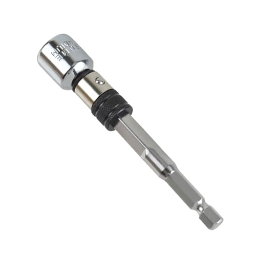 Präzise gefräste Sechskant-Treiberverlängerung, Umwandlung, rutschfeste Kraftübertragung, geeignet für Holzbearbeitung, Metallbearbeitung, Elektrowerkzeug-Adapter von NUEAYMS