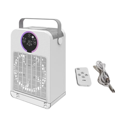 Praktische Desktop-Klimaanlage, USB-betriebene Verdunstungstechnologie mit 700 ml Wassertank, leise für Arbeit, Schlafzimmer, Desktop-Luftkühlung von NUEAYMS