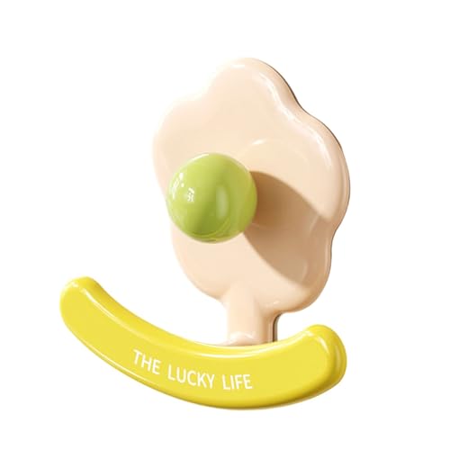 Robustes Material ohne Bohren - Wandhaken in Blumenform für Bad und Küche - Ohne Bohren von Badhaken von NUEAYMS