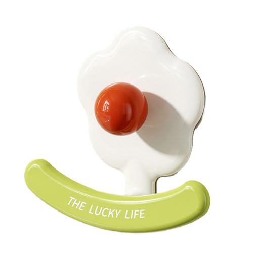 Robustes Material ohne Bohren - Wandhaken in Blumenform für Bad und Küche - Ohne Bohren von Badhaken von NUEAYMS