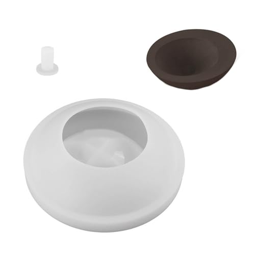 Runde Schüssel Betonform Garten Zement Blumentöpfe Silikon Vase Formen Silikon Epoxy Gießharz Form von NUEAYMS