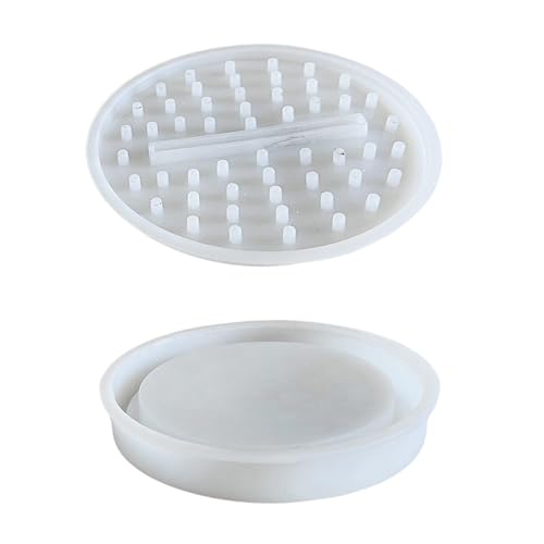 Runde Silikonform für LED-Halter, langlebig, leicht zu schneiden, kreative Häuser, dekorative Projekte, Festivals, Feiern Runde Silikonform für LED-Halter, langlebig, leicht zu schneiden, kreative Häuser, dekorative Projekte, Festivals, Feiern von NUEAYMS